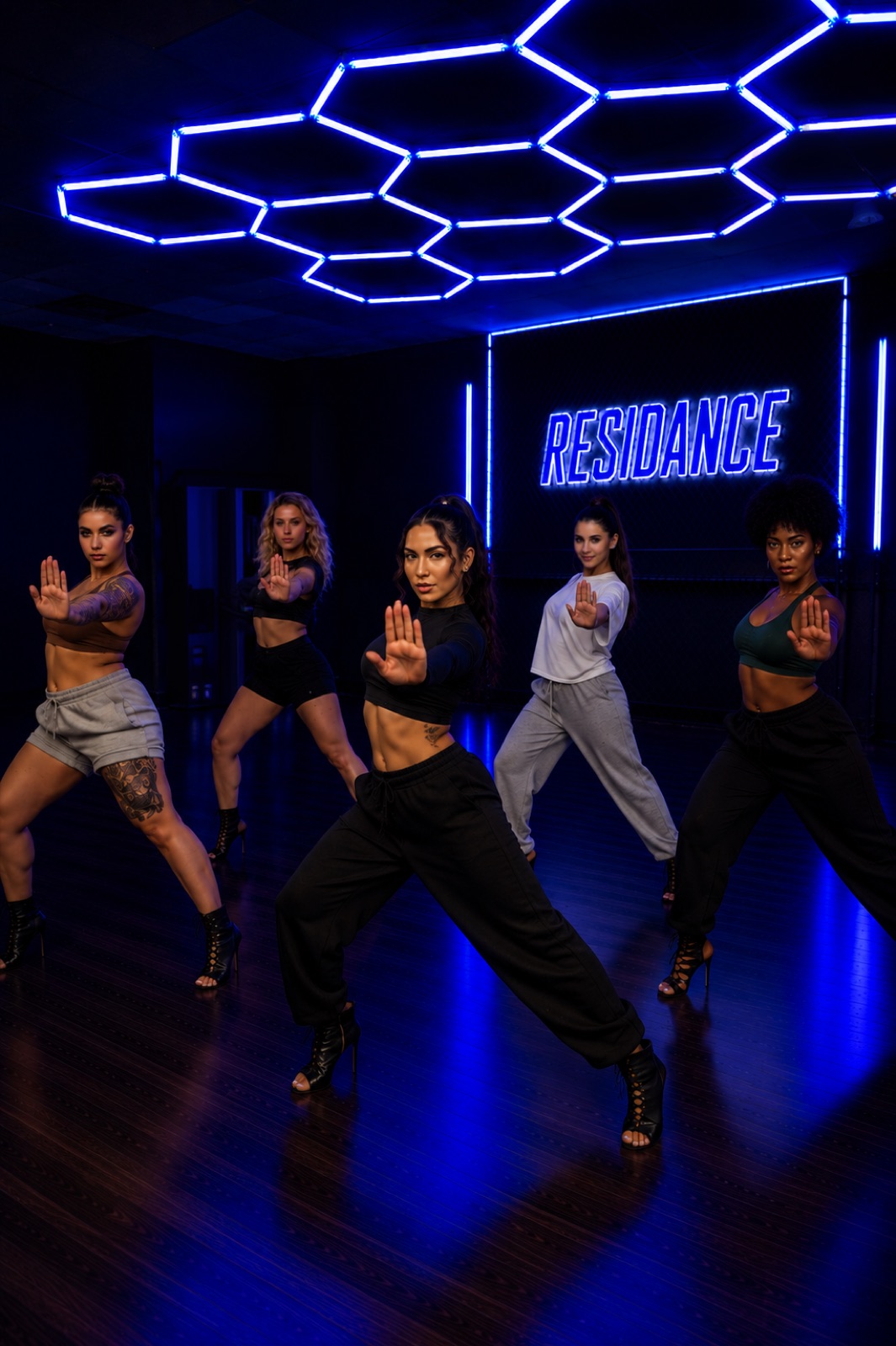 Heels class at Residance